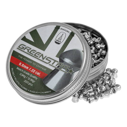 Śrut BSA Green Star 5,5 mm - 200 szt.