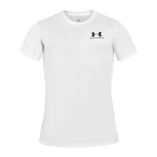 Koszulka T-shirt Under Armour Left Chest Logo - White
