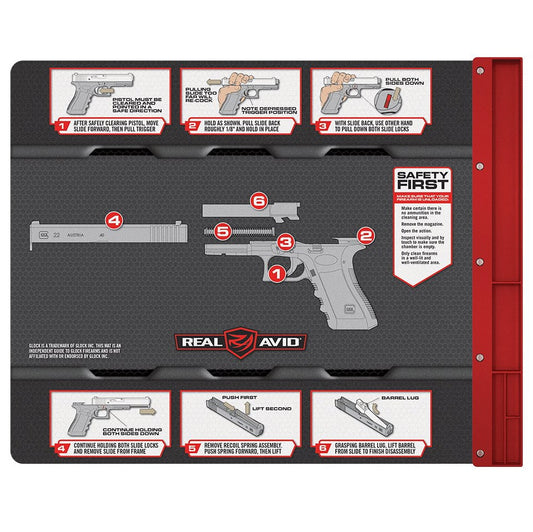 Mata do czyszczenia broni Real Avid Glock Smart Mat AVGLOCKSM