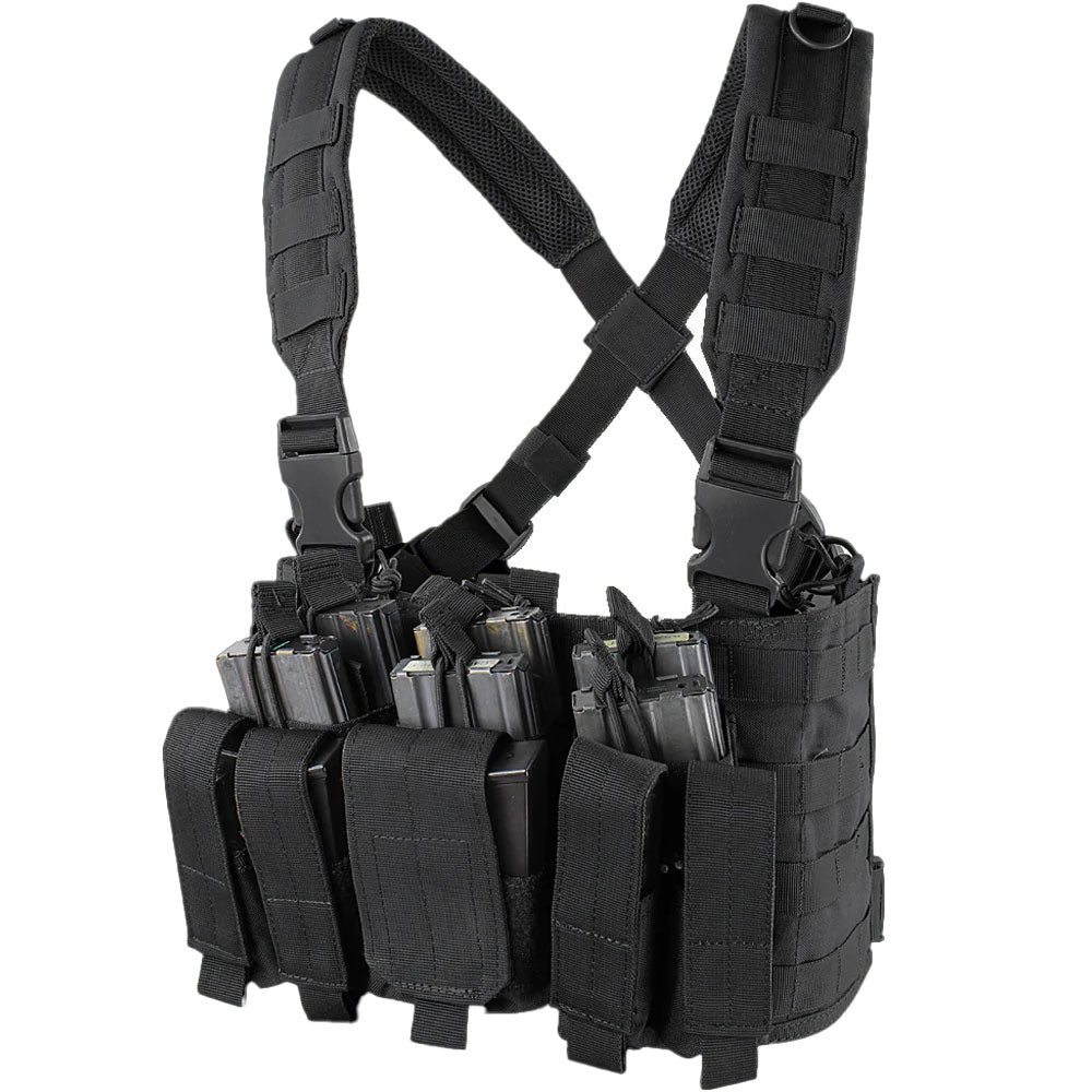 Kamizelka taktyczna typu Chest Rig Condor Recon - Black