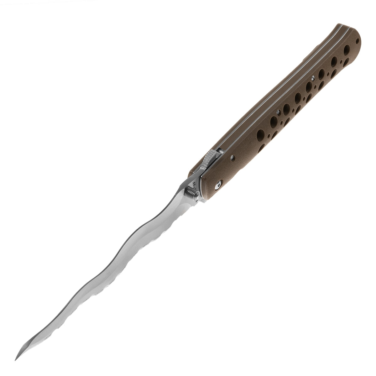 Nóż składany Cold Steel Ti-Lite 6" Kris Serrated AUS10A