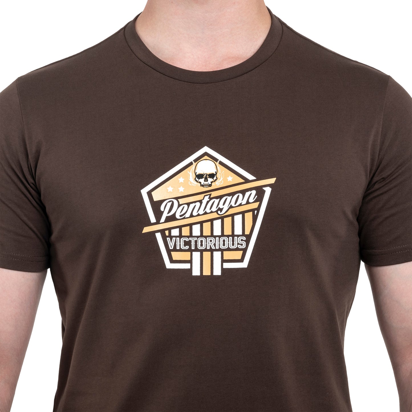 Koszulka T-Shirt Pentagon "Victorious" - Terra Brown