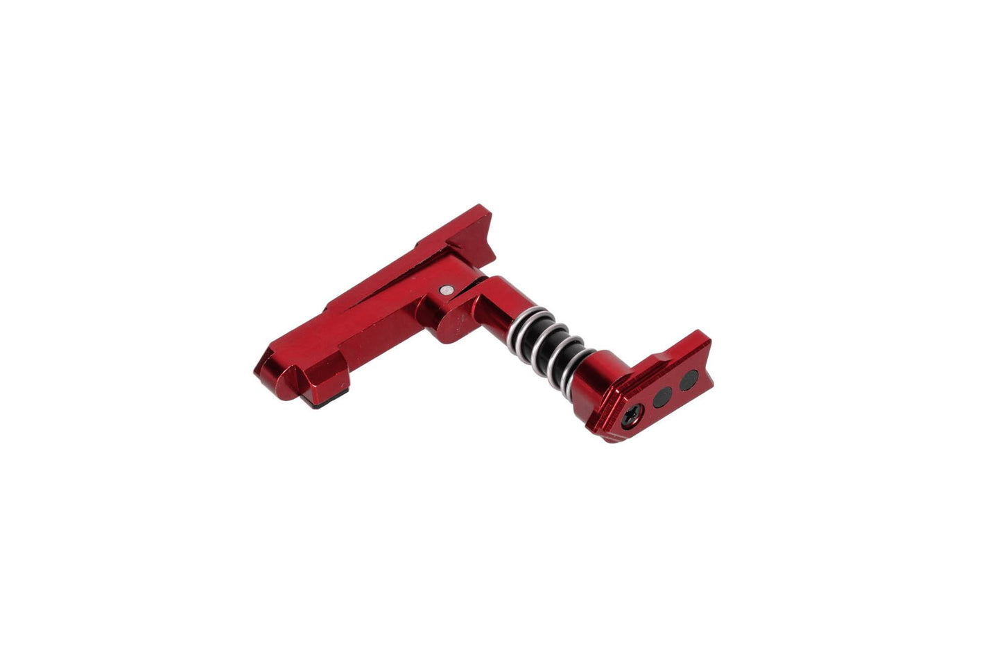 Obustronny zwalniacz magazynka Maxx Model Products do replik M4/M16 czerwony - typ A