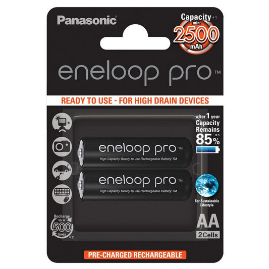 Akumulator Panasonic Eneloop Pro AA 2500 mAh - 2 szt.