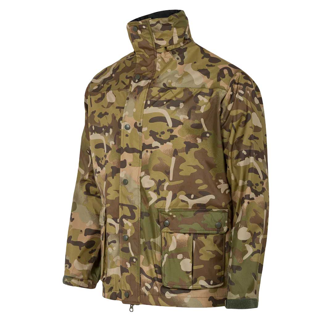 Kurtka Highlander Forces Tempest Waterproof - Arid MC Camo