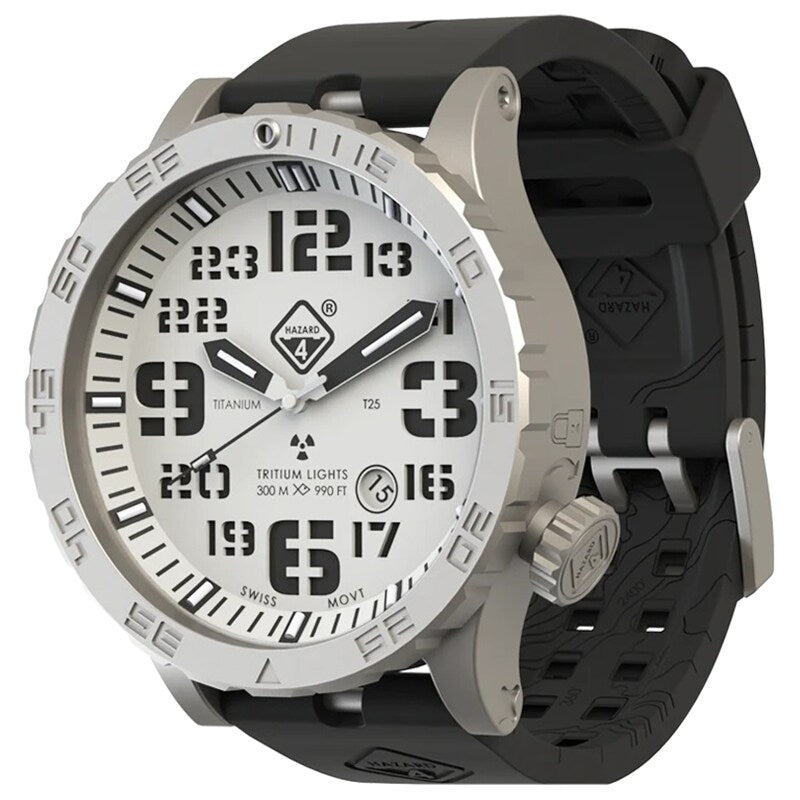 Zegarek Hazard 4 Heavy Water Diver Snowfield B - Silver