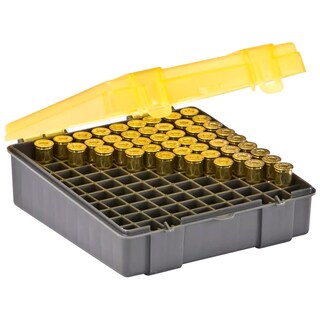 Pudełko amunicyjne Plano kal. 41 Magnum 100 szt. - Dark Grey/Transparent Amber