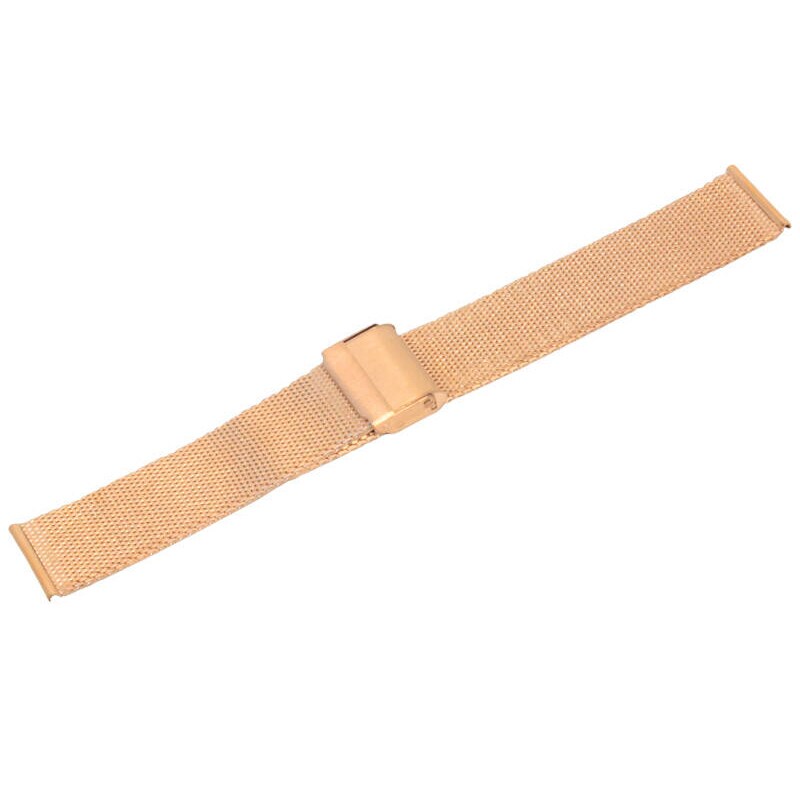 Bransoleta stalowa Zeppelin typu mesh 20 mm - złota