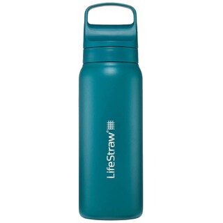 Butelka z filtrem LifeStraw Go 2.0 Stainless Steel 700 ml - Laguna Teal