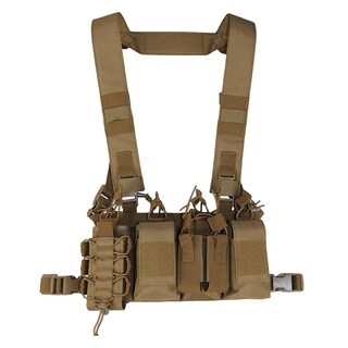 Kamizelka taktyczna Camo Military Gear Storm Chest Rig - Coyote