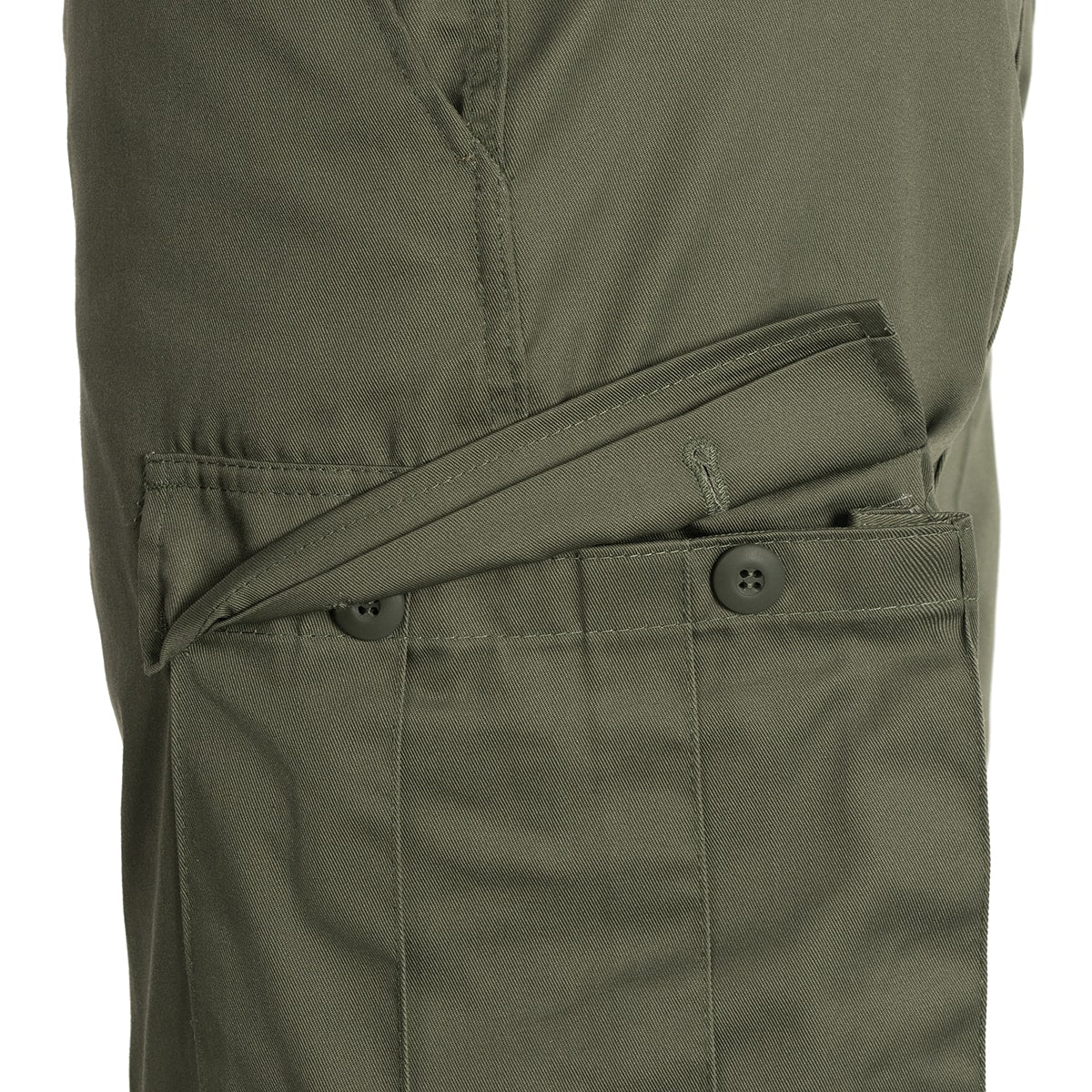 Spodnie wojskowe Mil-Tec wzmacniane BDU - Olive