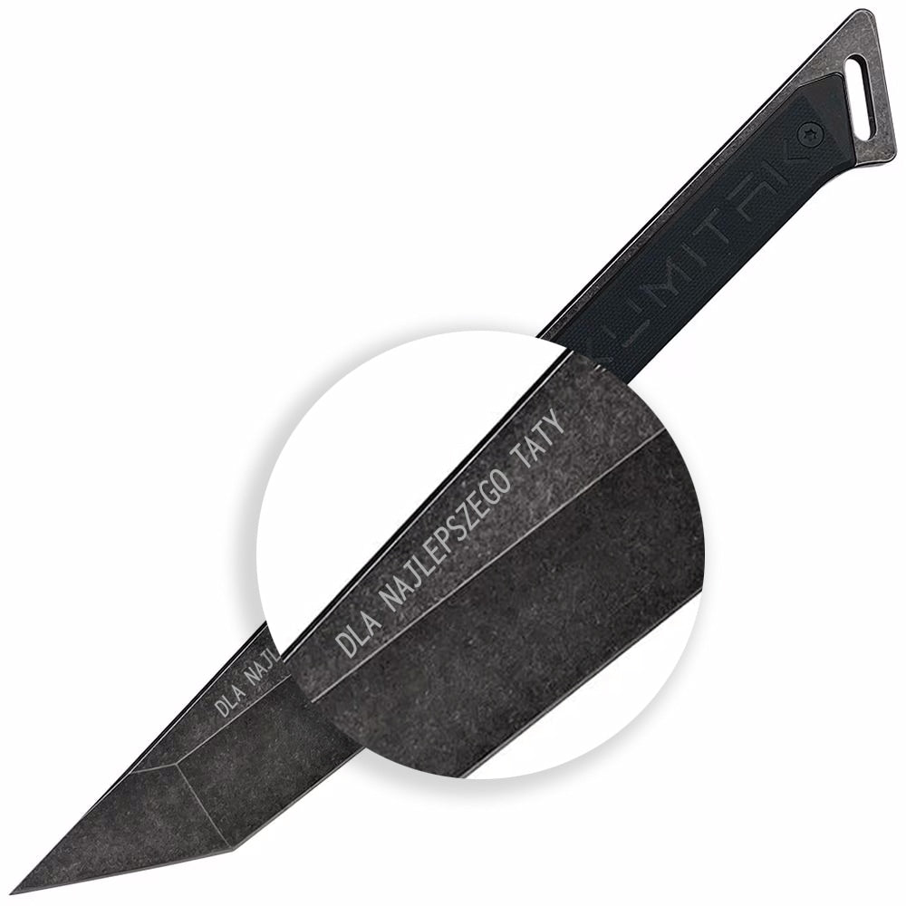 Nóż Takumitak Charge - Black/Stonewash