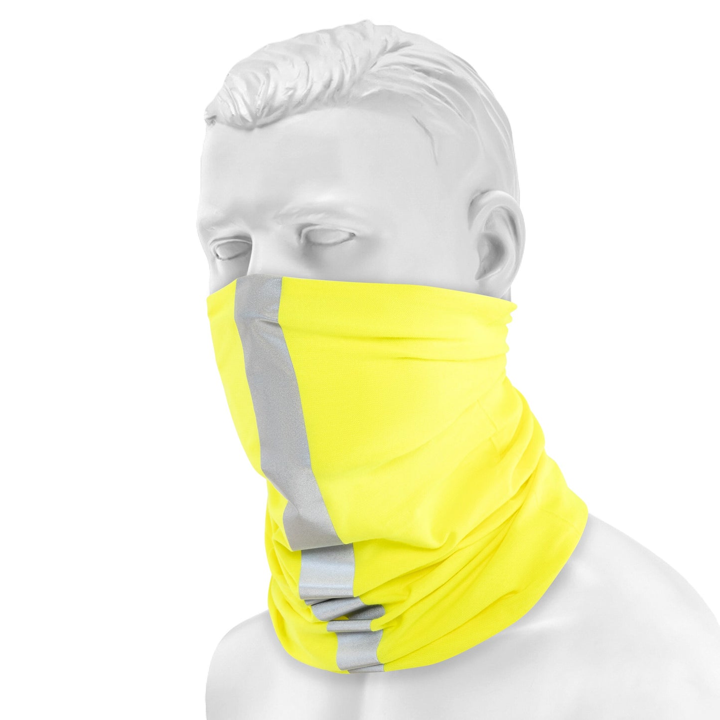 Chusta ochronna Buff Safety Original Ecostretch Reflective - Yellow Fluor
