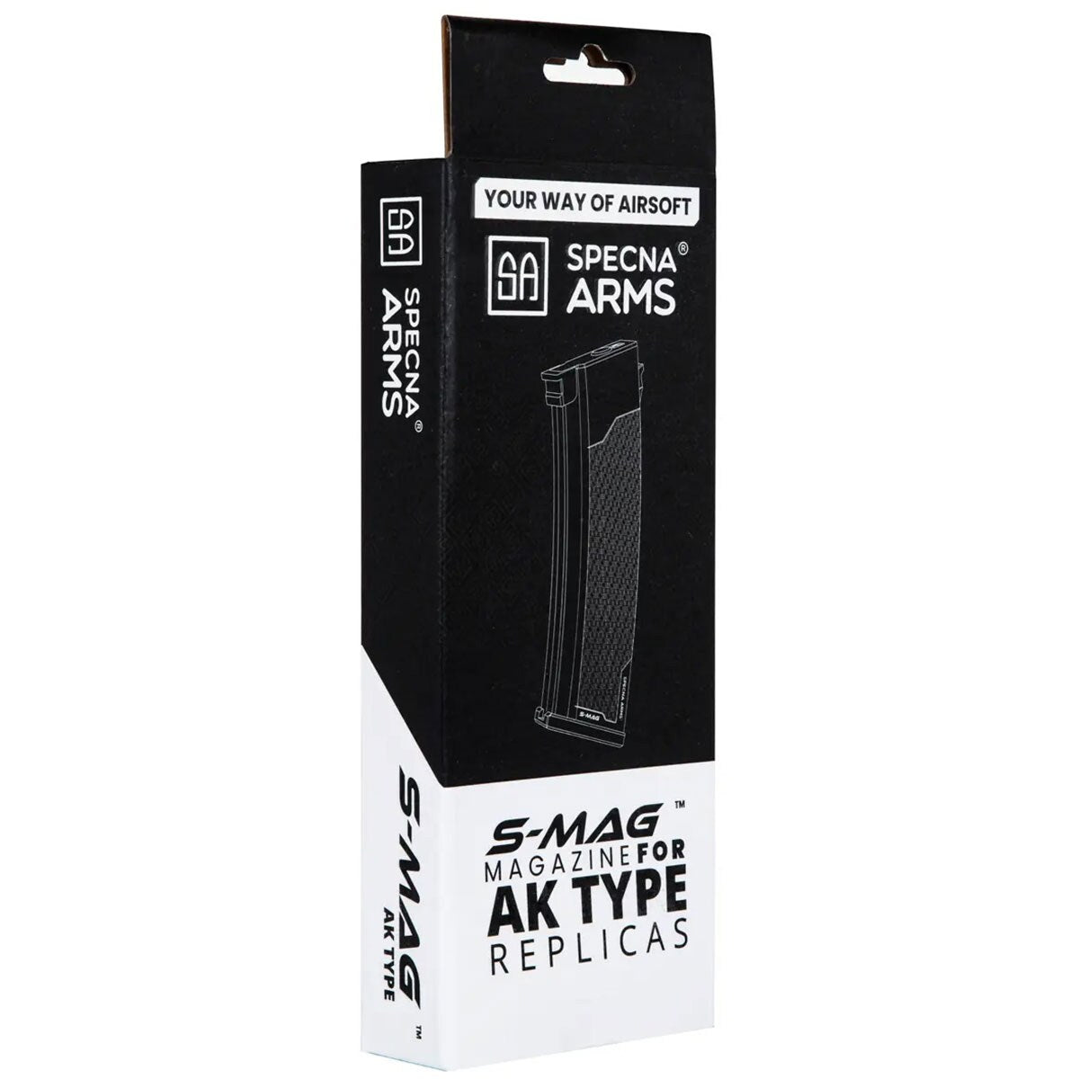 Magazynek Specna Arms S-Mag do replik AK serii J - Plum