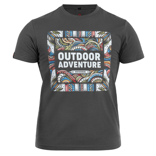 Koszulka T-shirt Voyovnik Outdoor Adventure - Szara