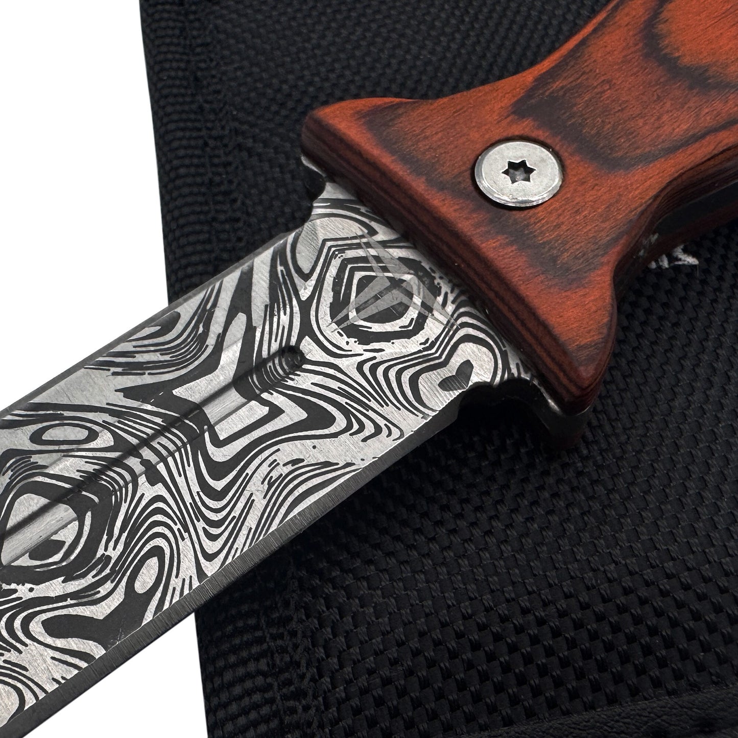 Nóż Takumitak Protector - Damascus/Wood