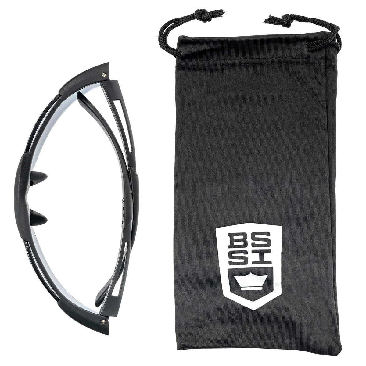 Okulary taktyczne Bolle Contour II BSSI Smoke Platinum Black