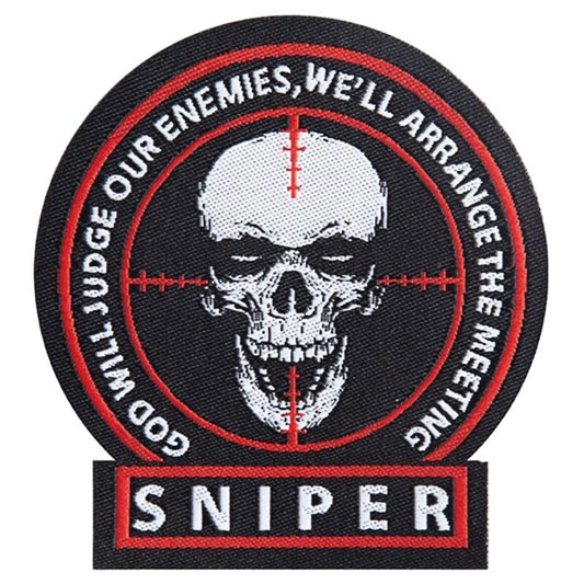 Naszywka Mil-Tec Sniper - Black