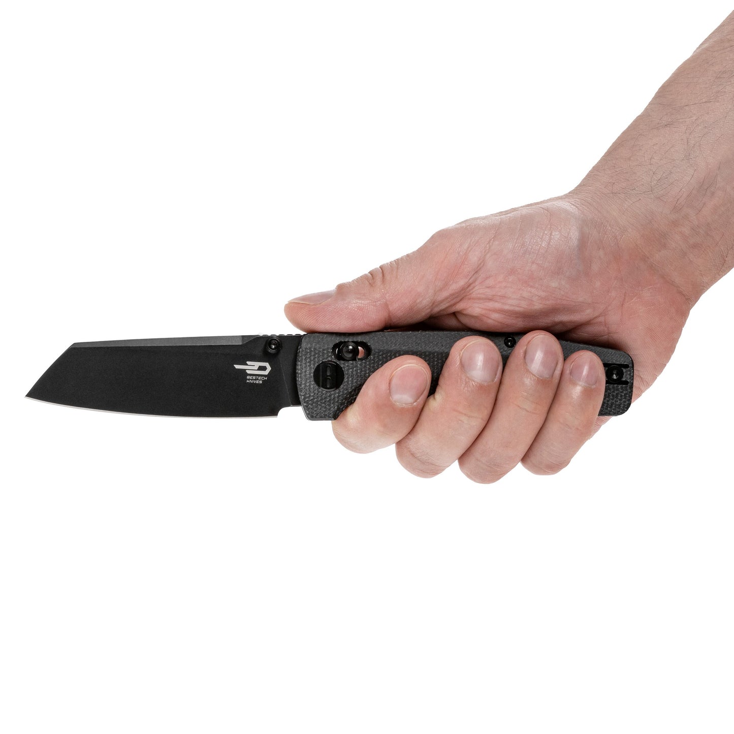 Nóż składany Bestech Knives Slasher Black - Black
