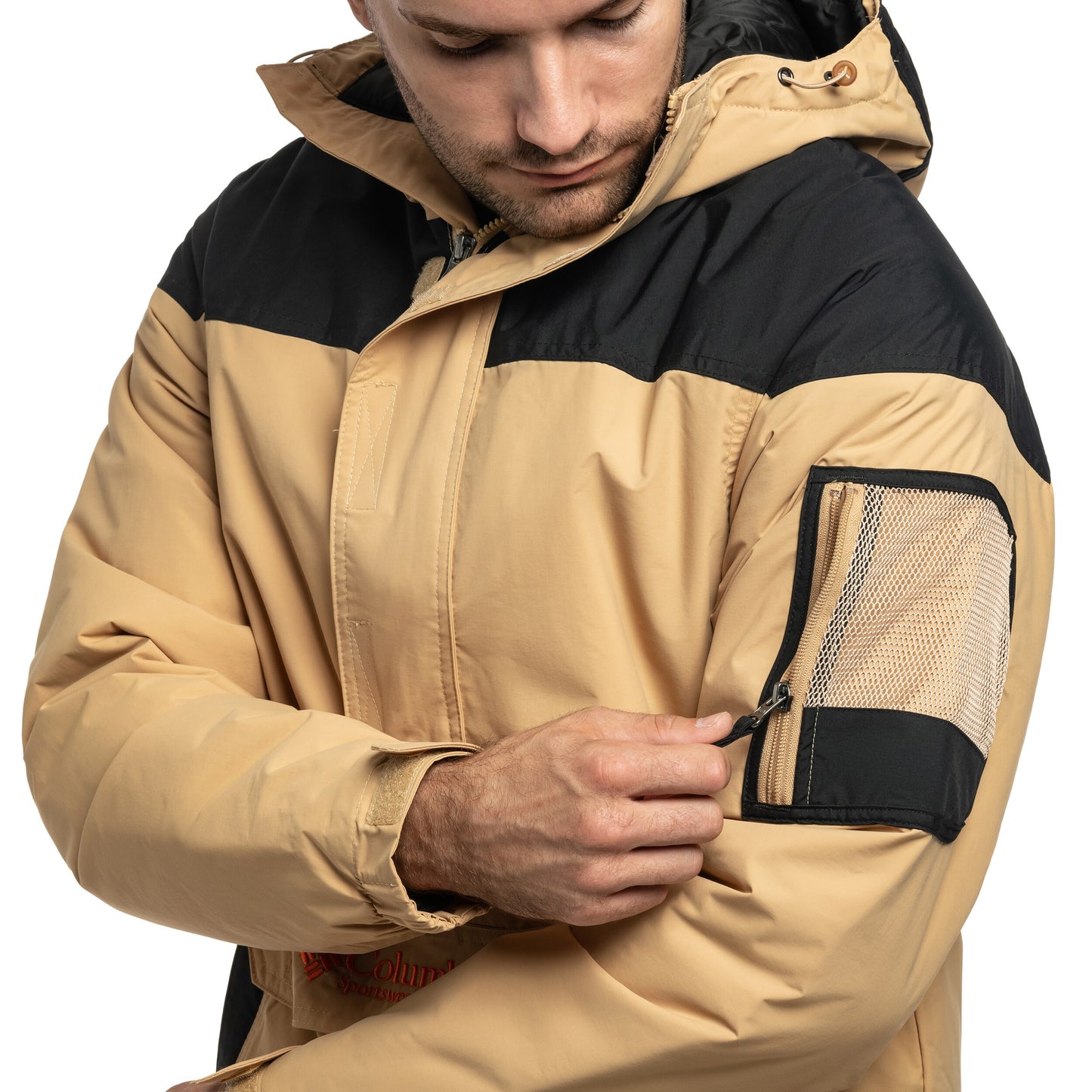 Kurtka Columbia Challenger II Pullover Anorak - Canoe/Black