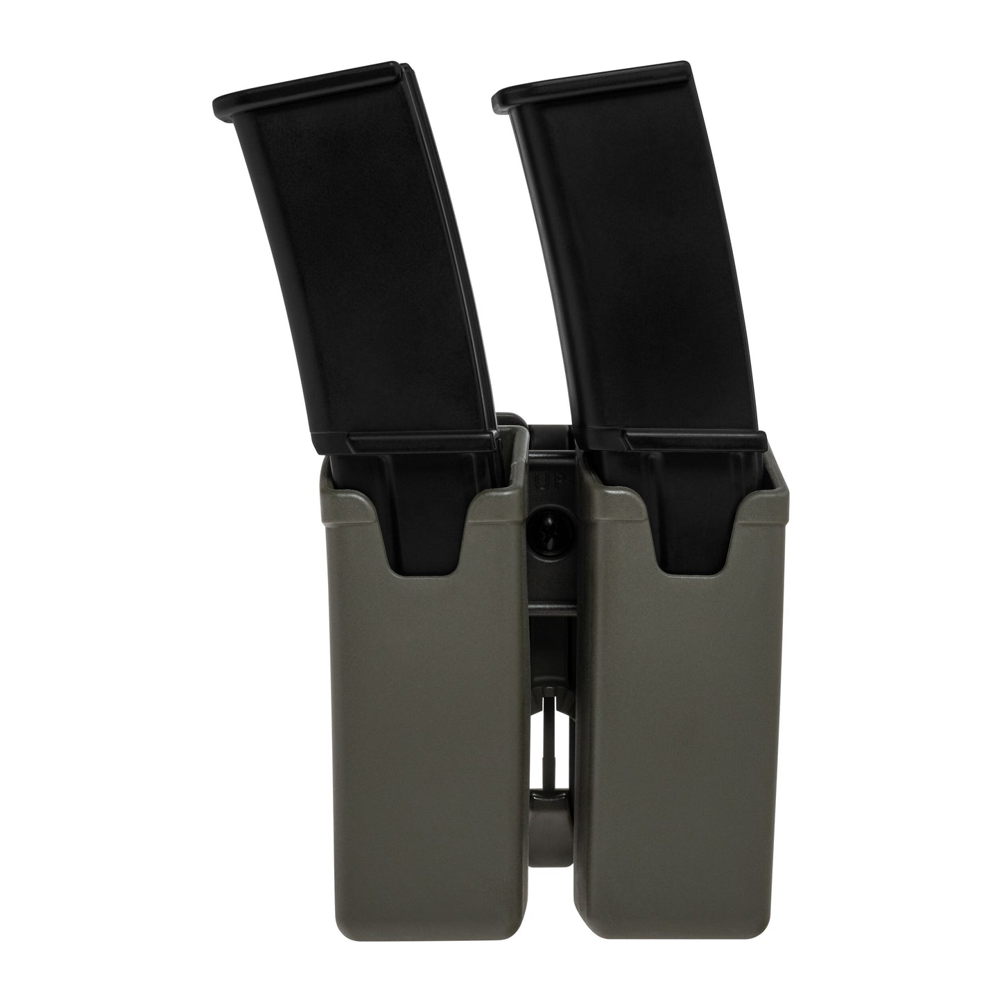 Podwójna ładownica obrotowa ESP z montażem UBC-07 Clip na magazynki MP5/UZI - Olive Drab