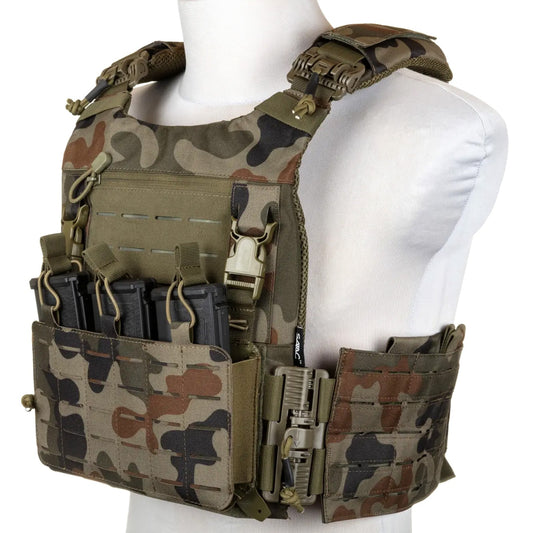 Kamizelka taktyczna Specna Arms QR Tactical Plate Carrier - wz.93 Pantera PL Woodland