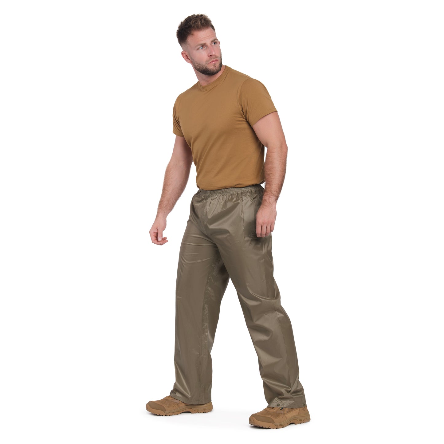 Komplet przeciwdeszczowy Mil-Tec kurtka+spodnie - Olive