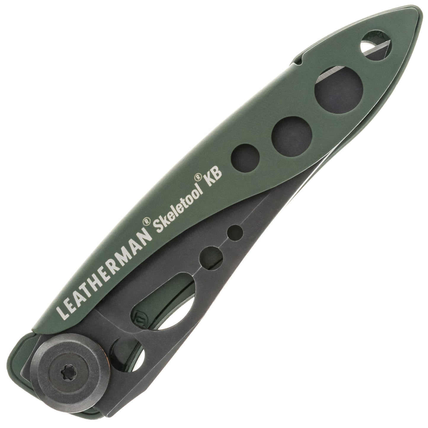 Nóż składany Leatherman Skeletool KB OD Green
