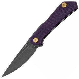 Nóż składany Real Steel Valore Black Blade 7091PB - Purple