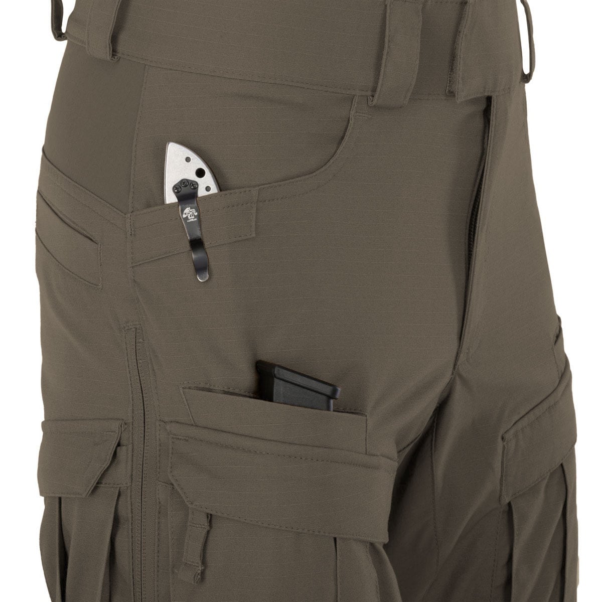 Spodnie Helikon MCDU DyNyCo Rip-Stop - RAL 7013