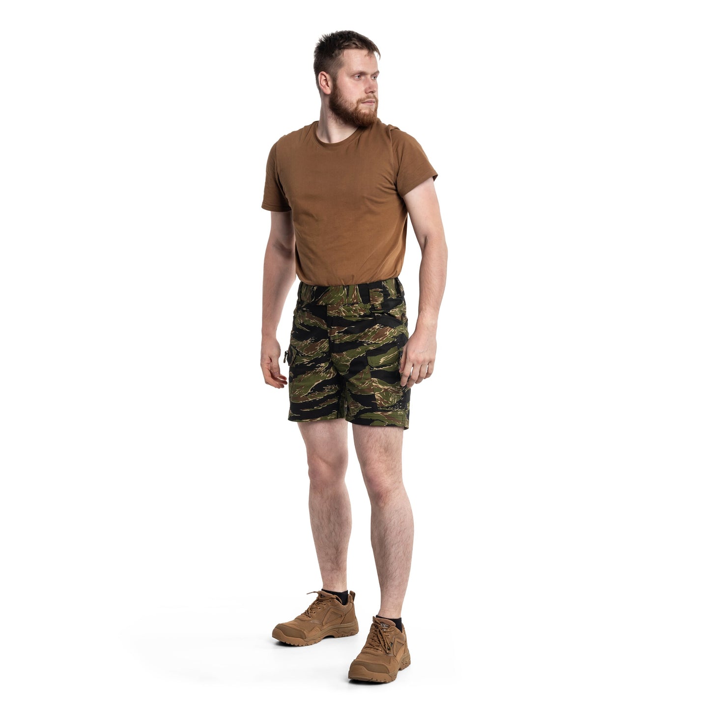 Szorty Helikon UTS PolyCotton Stretch Rip-Stop 6" - Tiger Stripe