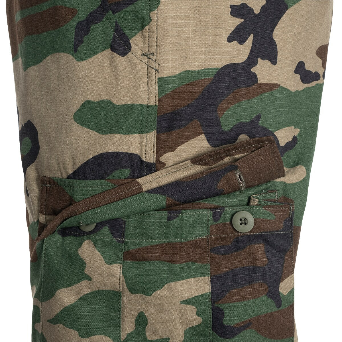Spodnie wojskowe Mil-Tec Teesar Rip-Stop BDU - Woodland