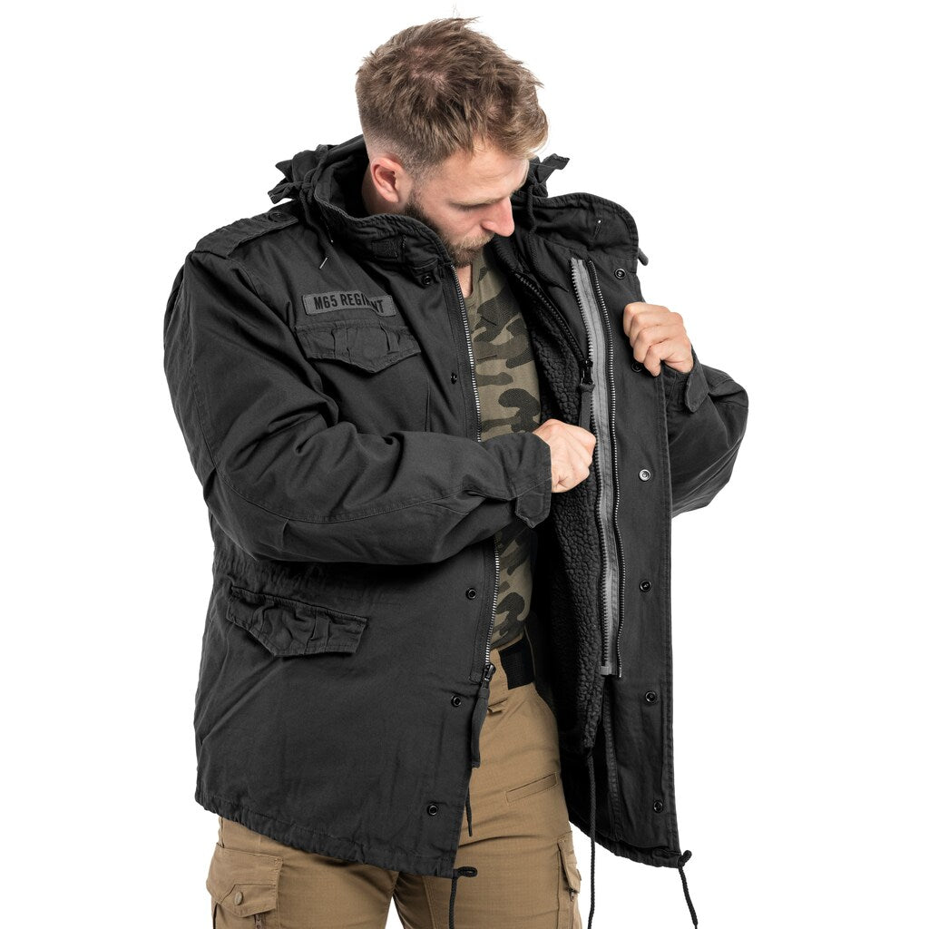 Kurtka Surplus M65 Giant Regiment - Black