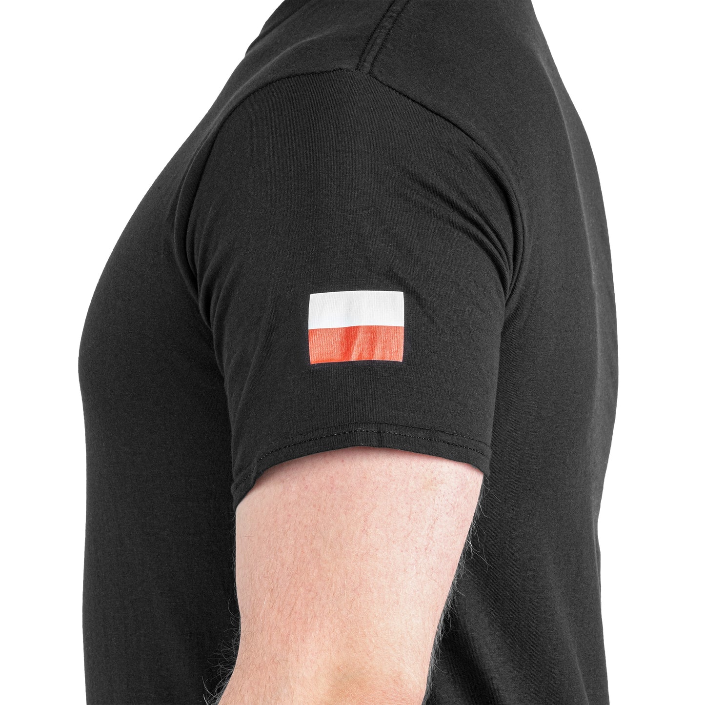 Koszulka T-Shirt TigerWood Flagi - Czarna