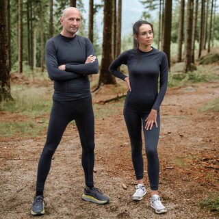 Legginsy termoaktywne męskie Fjord Nansen Riffe - Rocky Grey