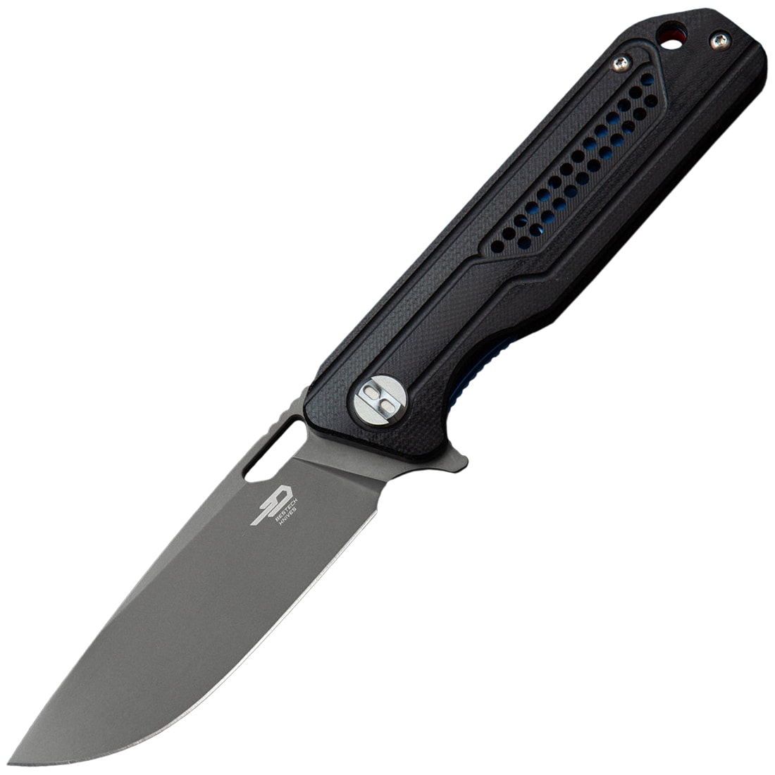 Nóż składany Bestech Knives Circuit Grey Titanium - Black