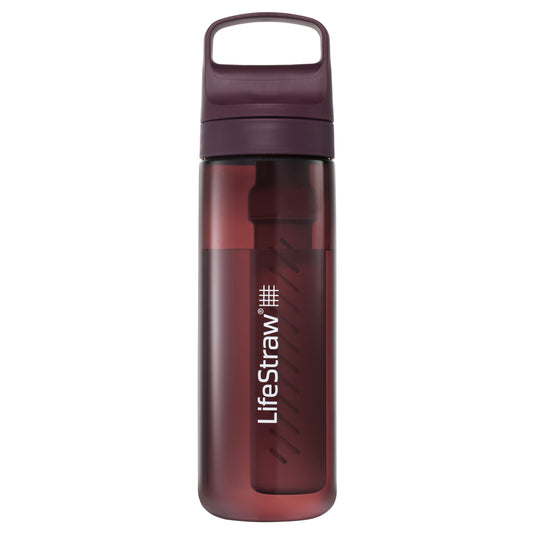 Butelka z filtrem LifeStraw Go 2.0 Tritan 650 ml - Merlot Me Away