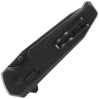 Nóż składany SOG Vision XR Straight Edge - Black