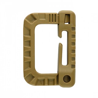 Karabińczyk M-Tac D-ring Coyote Brown - 3 szt.