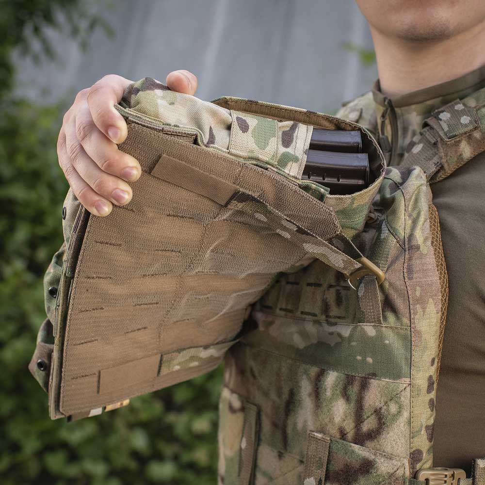 Panel przedni M-Tac do kamizelki typu Plate Carrier QRS XL - MultiCam
