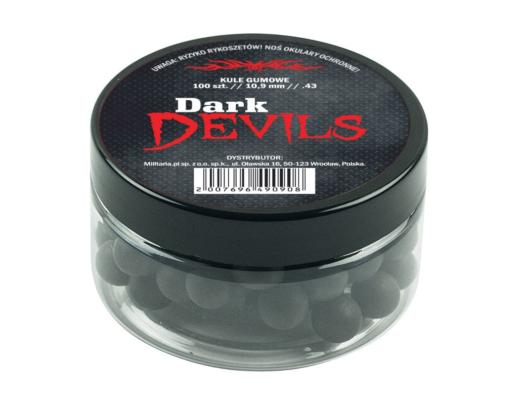 Kule gumowe RAM Dark Devils .43 - 100 szt.