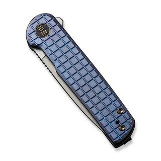Nóż składany We Knife Charith Frag Titanium - Blue