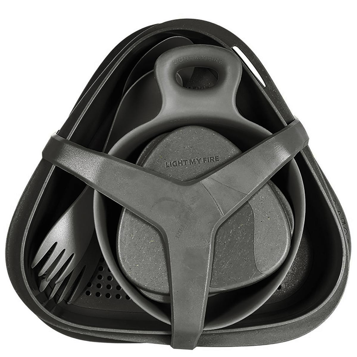 Zestaw turystyczny Light MY Fire Outdoor MealKit Bio - Salty Black