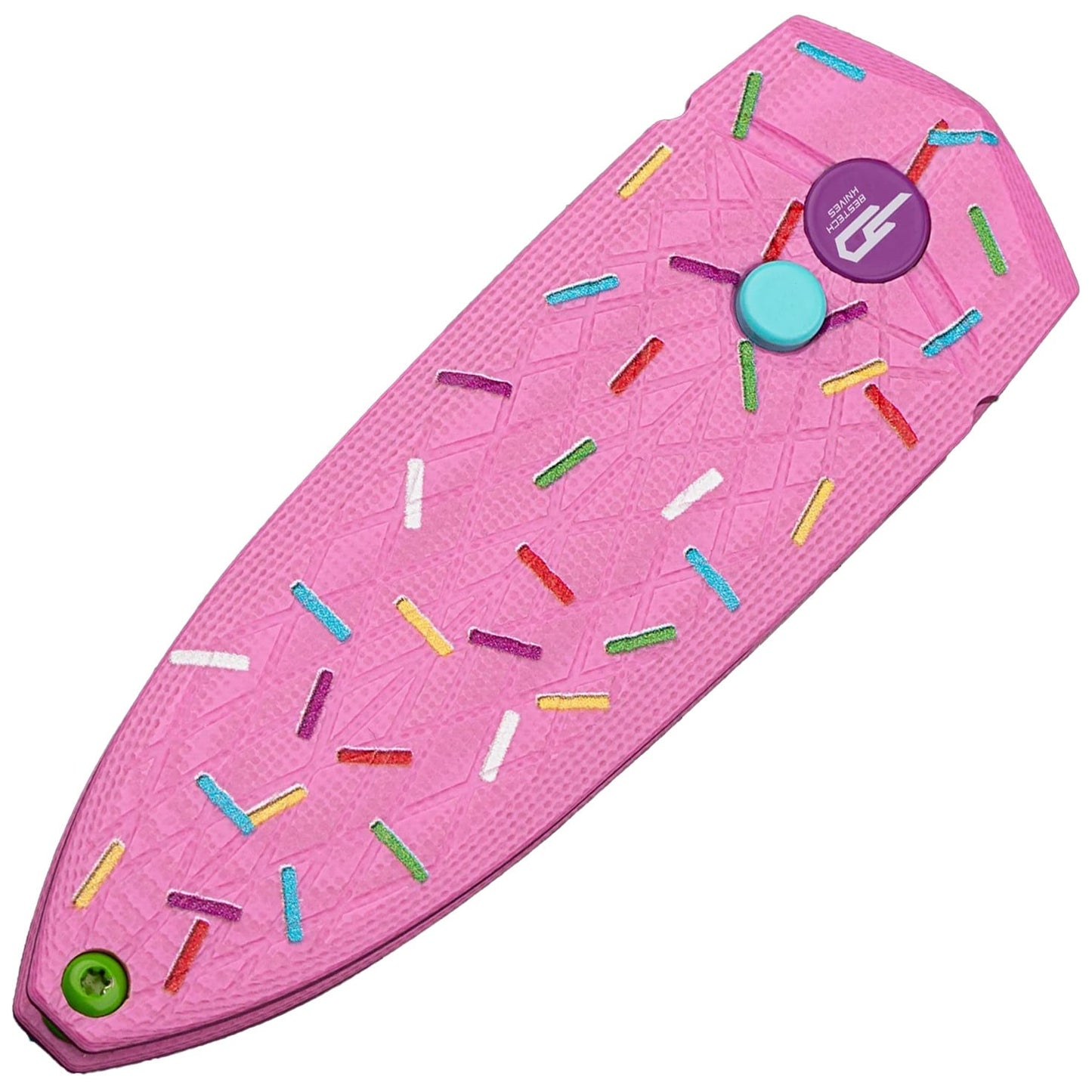 Nóż składany Bestech Knives QUQU G10 - Pink Sprinkle