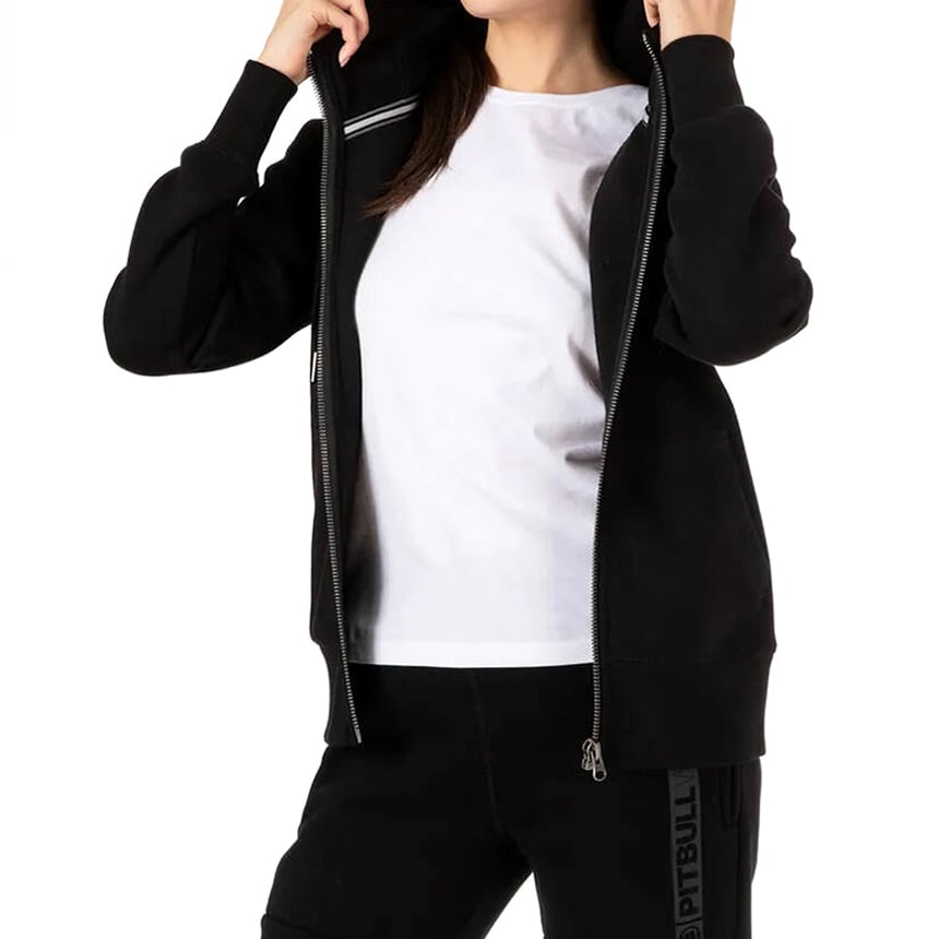 Bluza damska Pitbull Zip Hilltop - Black
