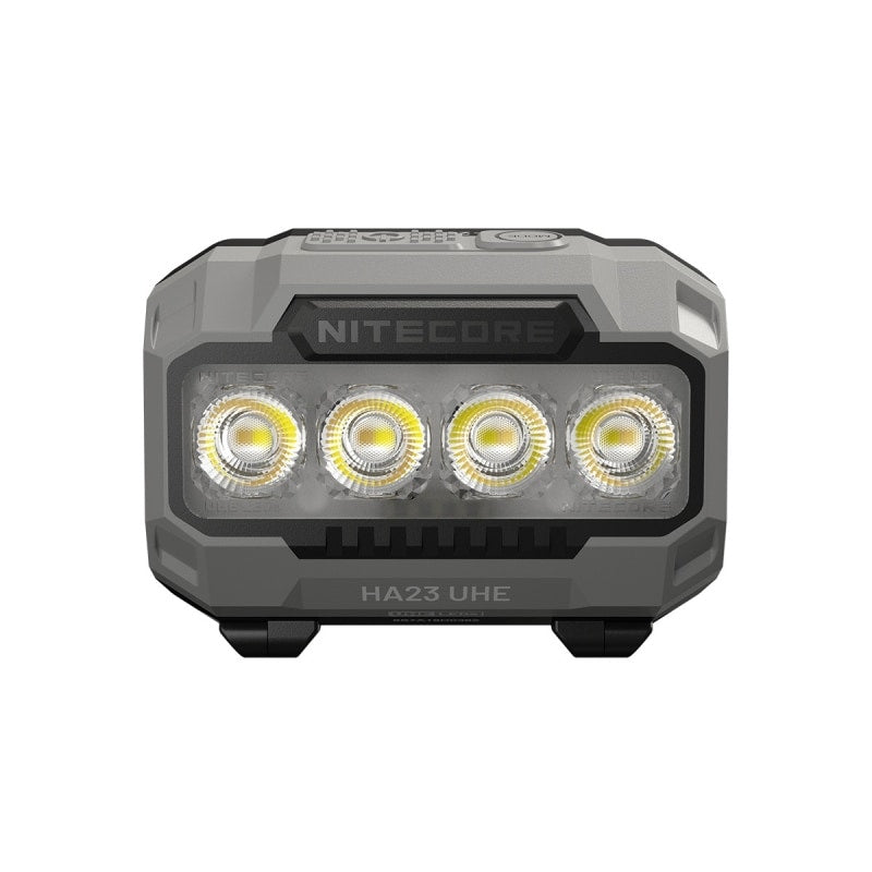 Latarka czołowa Nitecore HA23 UHE Black - 600 lumenów