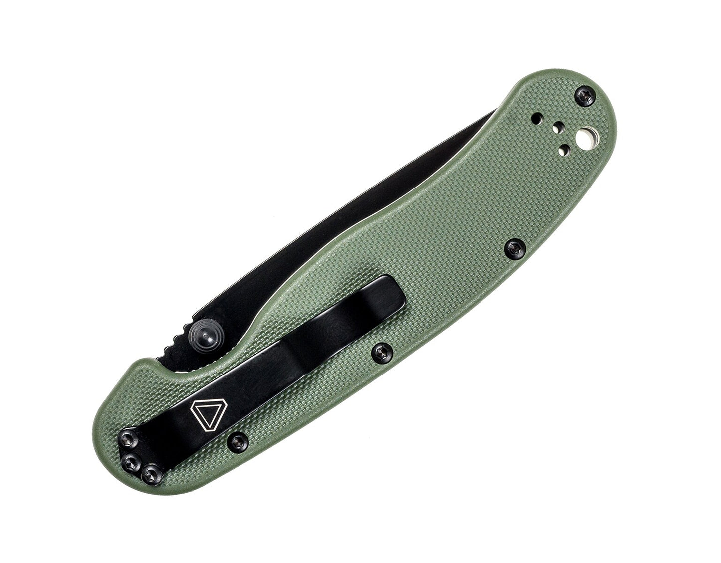 Nóż składany Ontario Rat 2 Folder D2 - OD Green