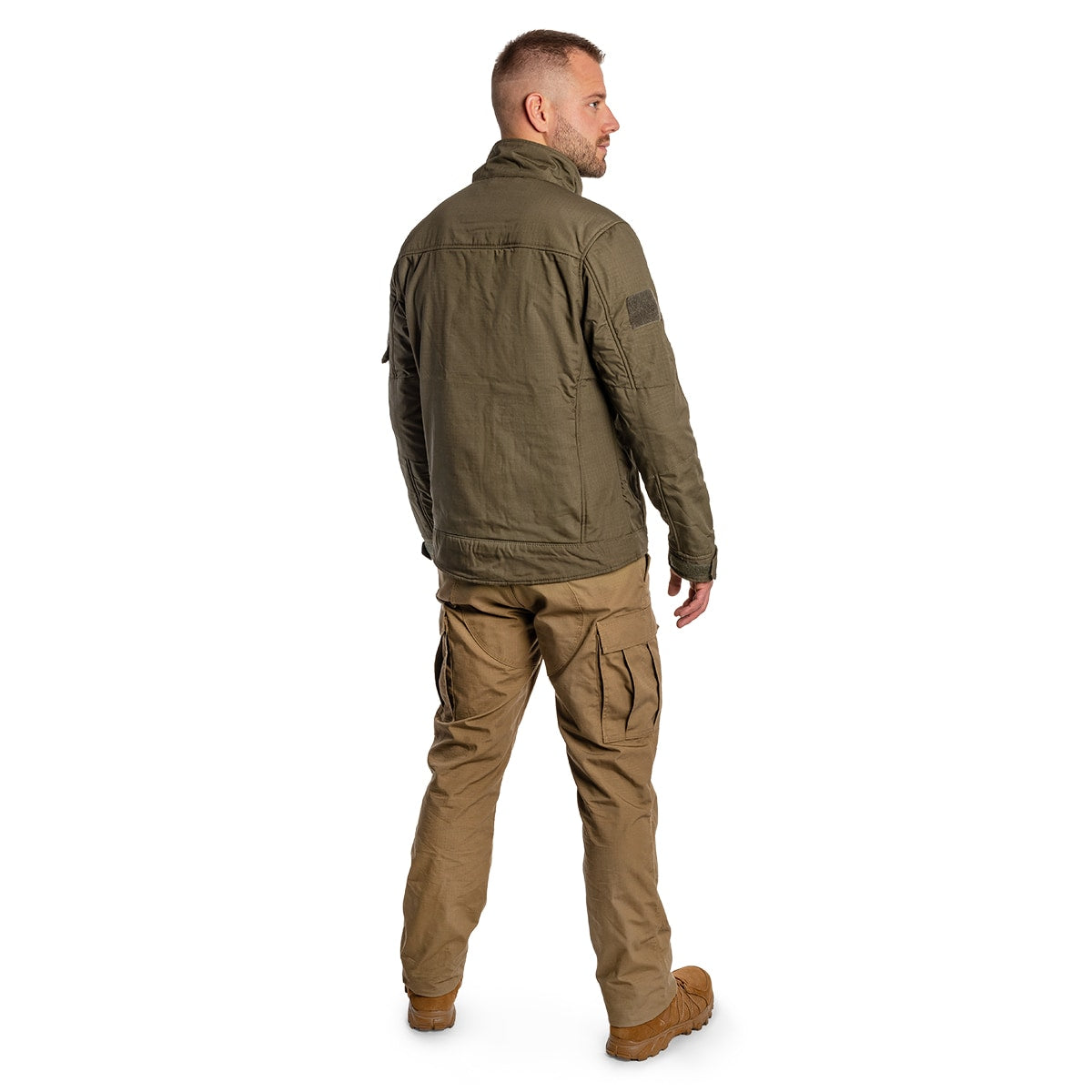 Polar Brandit Fleecejacket Ripstop - Olive
