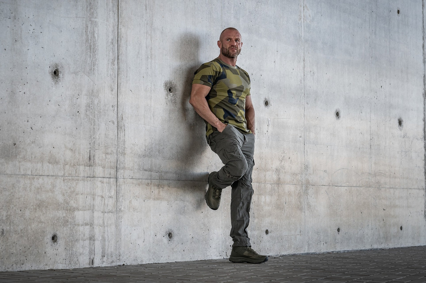 Spodnie Brandit Pure Slim Fit - Olive