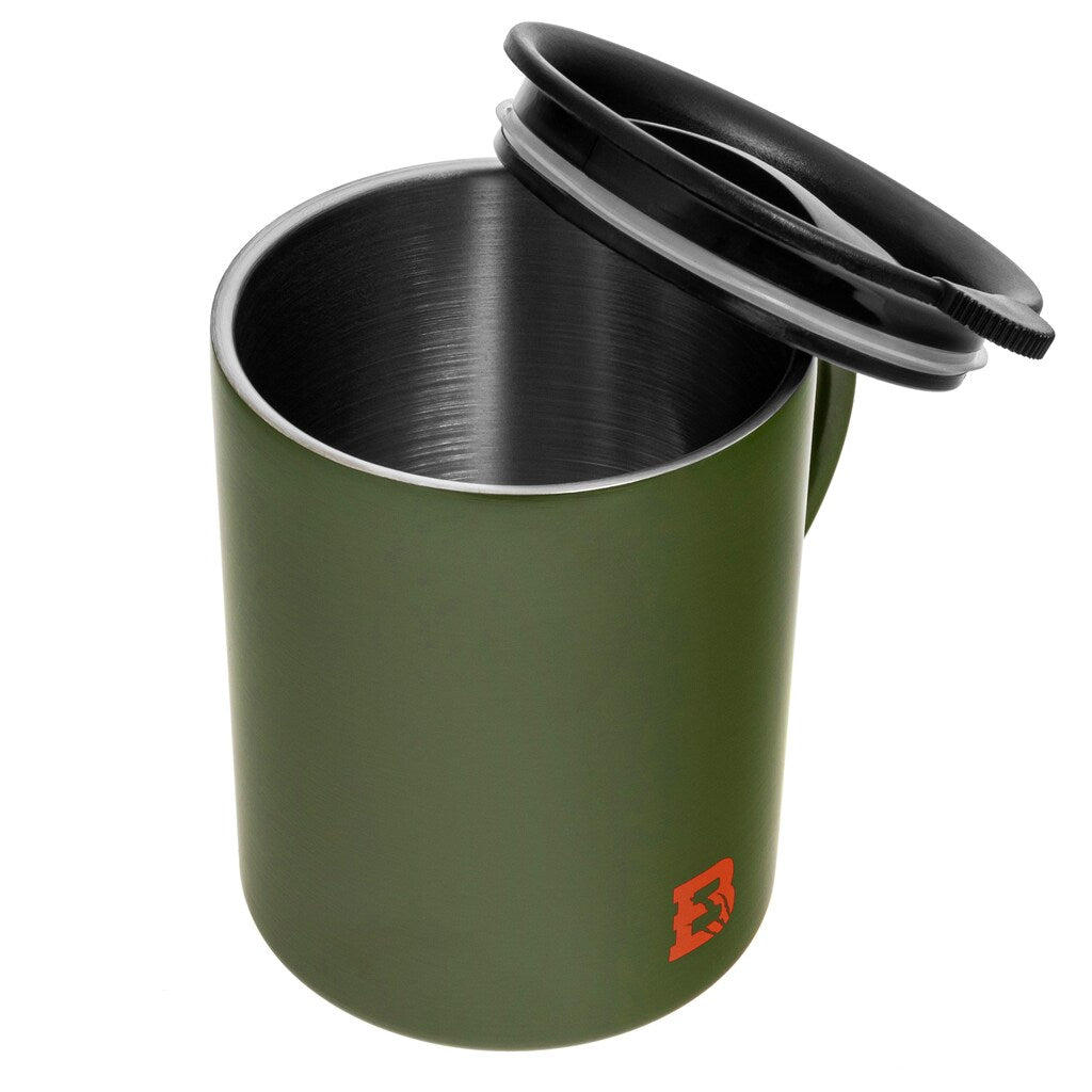 Kubek termiczny Badger Outdoor Steel Boy 400 ml - Olive